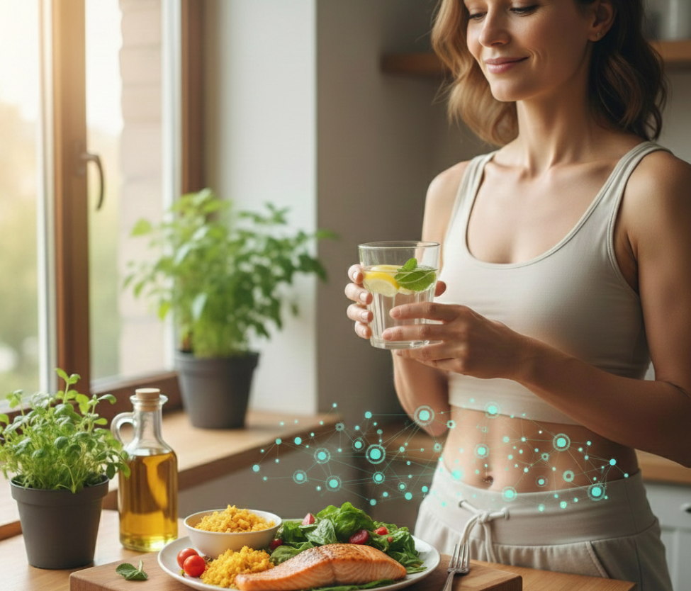 Metabolismo en Calma: Antiinflamación y Peso Saludable