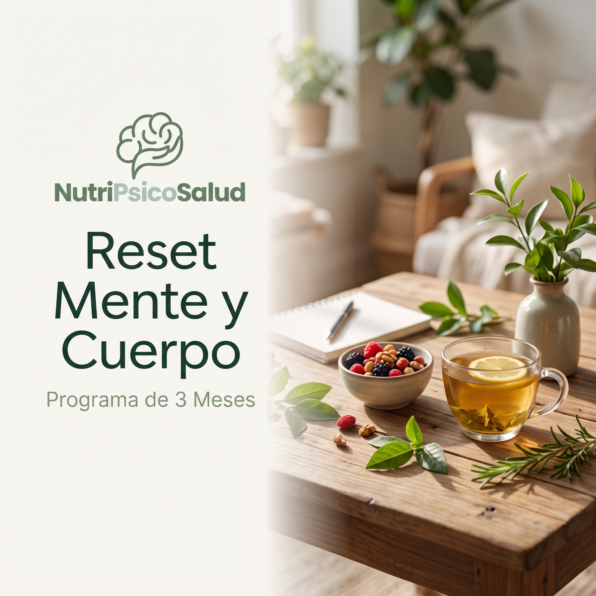 Desinflama tu intestino, regula tu ansiedad y recupera tu energía.